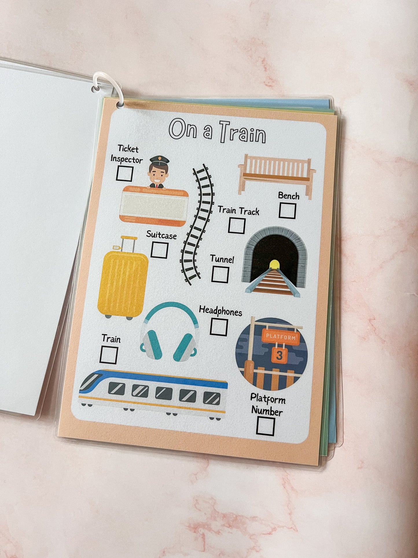 Scavenger hunt activity book